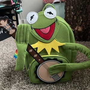 Kermit Muppets Loungefly Mini Backpack